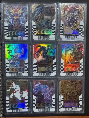 가면라이더 갓챠드 라이드 케미 트레이딩 카드 LP 패러렐 18장 세트