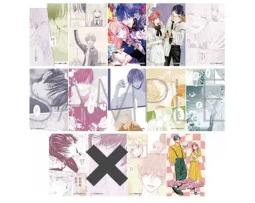 봄의 폭풍과 몬스터 메모리얼 시트 컬렉션 13장 세트