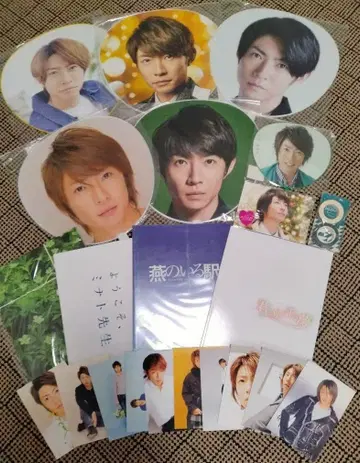 아라시 ARASHI 아이바 마사키 부채와 무대 팜플렛