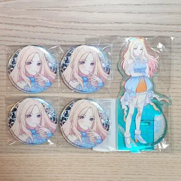 학마스 쥬오 호시미나미 하츠보시 수족관 아크릴 스탠드 캔뱃지