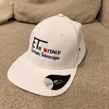 아인슈타인 망원경 야구 모자 화이트