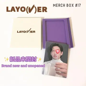 BTS LAYOVER MERCHBOX 17 태태 머치 박스 태현