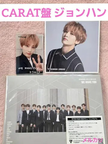 세븐틴 위 메이크 유 캐럿반 정한 트레이딩 카드