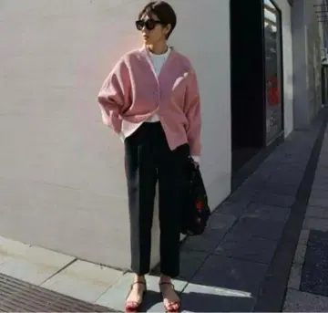 마차트 아모사 가디건 핑크 가디건 machatt