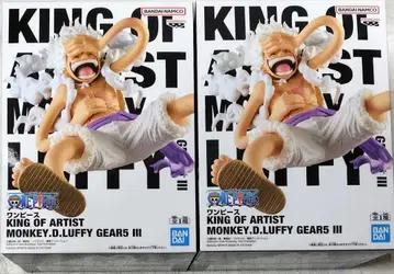 원피스 KING OF ARTIST 루피 GEARS 5 III 2개 세트