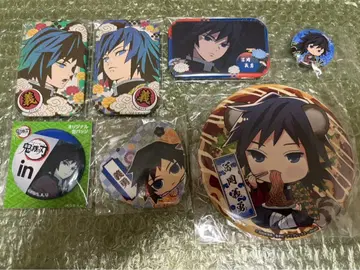 귀멸의 칼날 토미오카 기유 캔뱃지 묶음 판매 세트 미개봉 새상품
