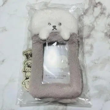 산리오 파우치 포함 카드 홀더 언제나 함께 우리 아이 비숑 프리제