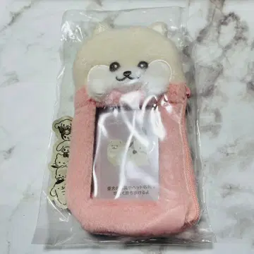 산리오 파우치 포함 카드 홀더 언제나 함께 우리 아이 포메라니안