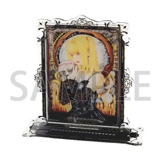 데스노트 미사 원화전 전시회 아크릴 스탠드 입체 디오라마