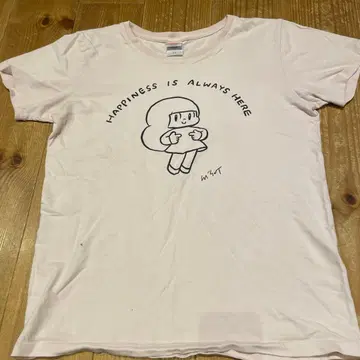 마무안 짱 T셔츠 G-L 사이즈 컬러 핑크