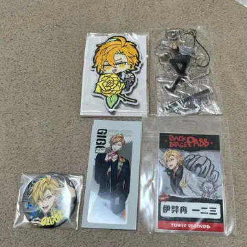 히프노시스 마이크 base 홀로그램 캔뱃지 외 5점 세트 이치로