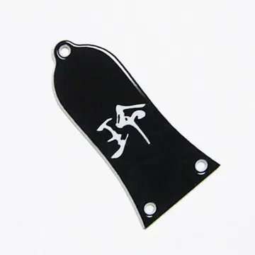 Epiphone Les Paul 링 로드 커버 화이트 로고 에이지드