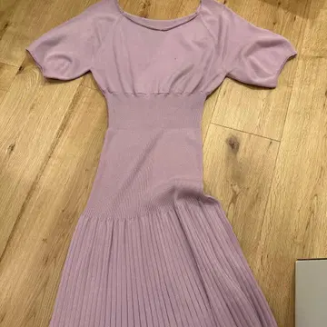 SNIDEL 니트 원피스 라벤더 ONE SIZE