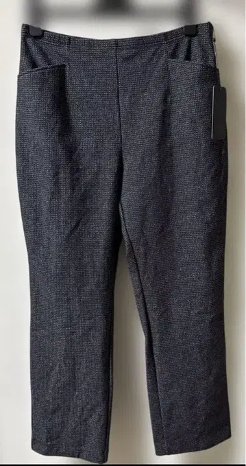 인심 64cm 피투 흡습 발열 흡방습 속기모 프린트 스트레이트 팬츠