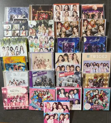 [ 설명란 필독 ] TWICE CD DVD 25장 세트