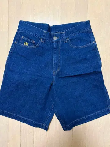 토이머신 하프 팬츠 데님 하프 데님