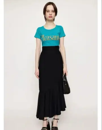 SLY 비대칭 머메이드 스커트