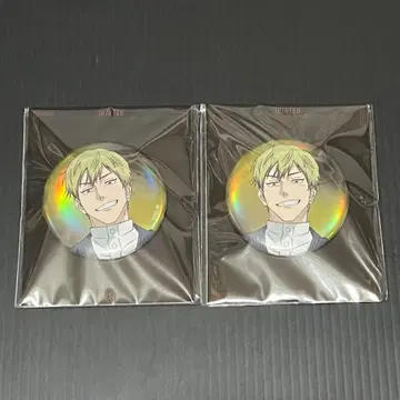 주술회전 애니메이트 카페 거치대 포함 글리터 캔뱃지 젠인 나오야 2