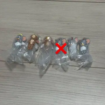 톰과 제리 가챠가챠 5체 세트