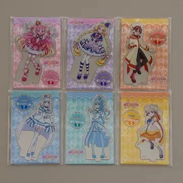 원더풀 프리큐어 미니 아크릴 스탠드 6개 세트 블루제라