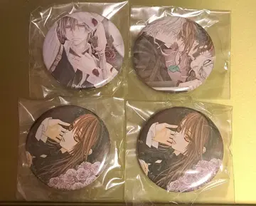 뱀파이어 기사 캔뱃지 4개 세트