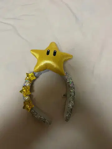 마리오 스타 머리띠 USJ