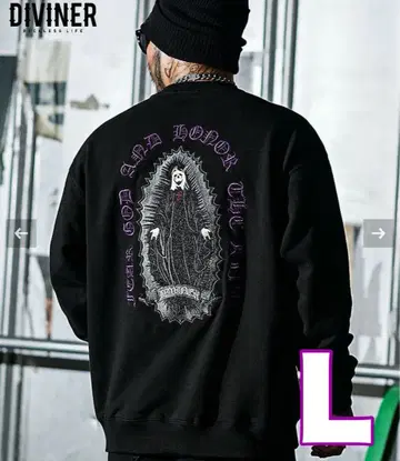 DIVINER 디바이너 Grim Reaper Sweat L 스트릿