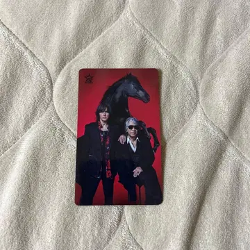 B'z 달력 특전 명함 사이즈 달력