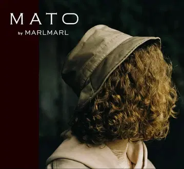 [ MATO byMARLMARL ] 밤색 햇 black 블랙