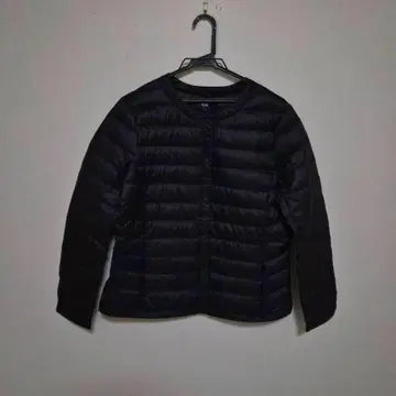 유니클로 UNIQLO 울트라 라이트 다운 XL 블랙 주머니 포함