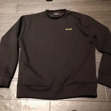 미착용 [ReZARD] 로고 디자인 맨투맨 리자드 맨투맨