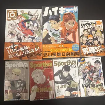 하이큐!! 10주년 기념 세트 도서