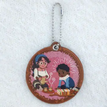 몬스터 헌터 와일즈 캡콤 카페 알마&나타 가죽 키링