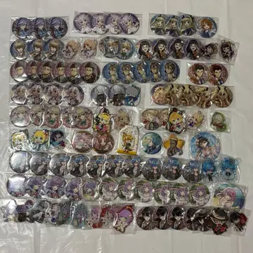 화이트 고양이 프로젝트 브라운 곰 학원 공유 하우스 캔뱃지