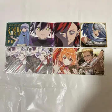 화이트 고양이 프로젝트 코스터 묶음 판매