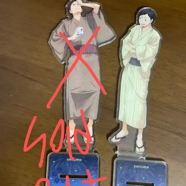 하이큐 아크릴스탠드 마츠리 아즈마네아사히 엔노시타 치카라