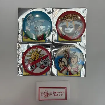 타로맨 제멋대로 캔뱃지 물뿌리개 남작 대원 지하 대박 행운권