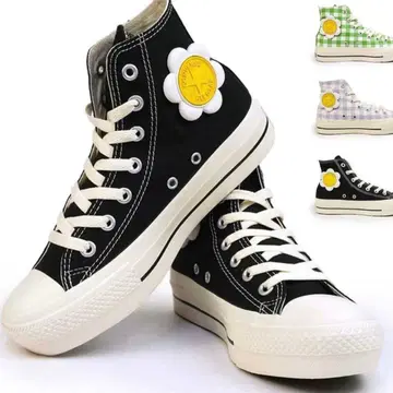 CONVERSE 올스타 PLTS 플라워 패치 HI 컨버스 새상품