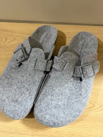 ZARA HOME 그레이 사보 클로그 샌들