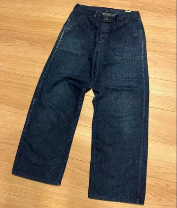 오슬로 US NAVY 미군 데님 팬츠 베이커 구제 의류 1 구제 의류