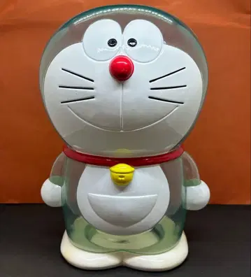 도라에몽 빅 저금통 클리어 버전 높이 약 20cm