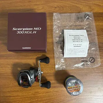 새상품 시마노 Scorpion MD 300XGLH PE 라인 2.5호