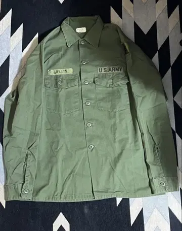 70s U.S. ARMY 미군 밀리터리 셔츠 OG-507 usa