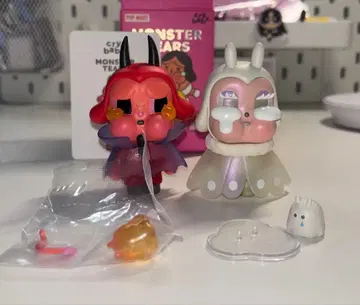 POP MART MONSTER TEARS BURN 피규어 세트