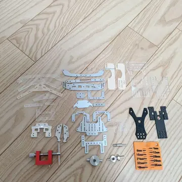 미니 사륜구동 플레이트 지그 베어링 체인저 롤러 압력 제거