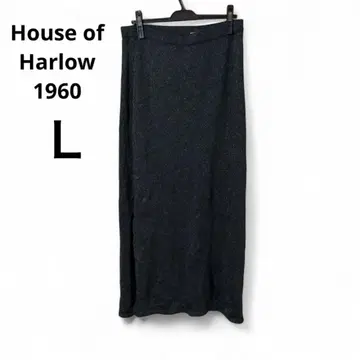 레어 House of Harlow 1960 [ L ] 롱 스커트 블랙