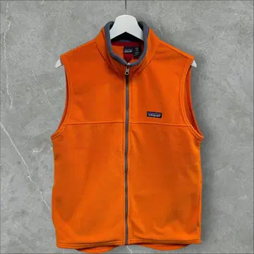 파타고니아 USA 플리스 베스트 레어 컬러 오렌지 kids XL