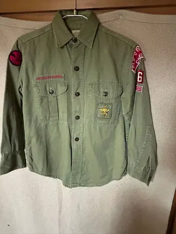 50s 60s 보이 스카우트 셔츠