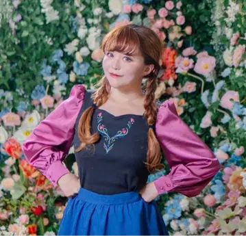 겨울왕국 안나 상의 티셔츠 풀오버 블라우스 시마무라