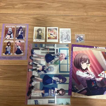 프로세카 묶음 낱개 판매 가능 시노노메 에나 책받침 약간의 긁힘 있음